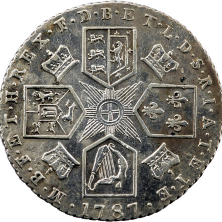 Grande Bretagne George III 6 Pence 1787 – Image 2