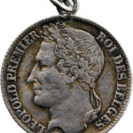 Belgique Léopold Ier Jeton de mariage