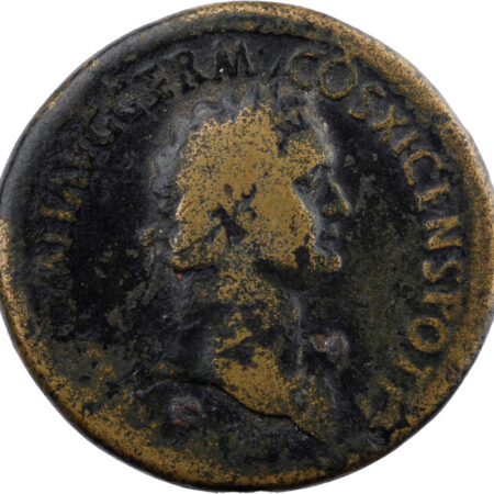 Domitien Sesterce Rome