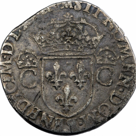 Charles IX Teston 1569 Toulouse – Image 2