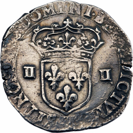Henri IV Quart d'écu 1607 La Rochelle – Image 2