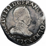 Henri III Teston 1575 Nantes