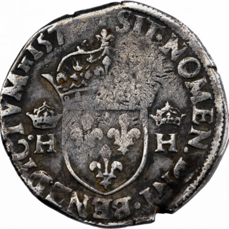 Henri III Teston 1575 Paris – Image 2