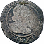 Henri III Quart de franc 1575-1579 Rouen