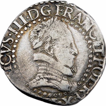 Henri III Demi-franc 1587 La Rochelle