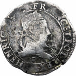 Henri III Franc au col plat 1576 Angers