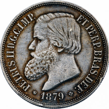 Brésil Pedro II 1000 Reis 1879