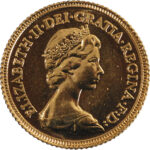 Grande Bretagne Elizabeth II 1/2 Souverain 1982