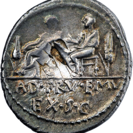 Calpurnius Denier 100 BC Rome – Image 2