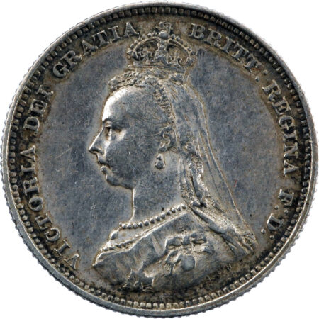 Grande Bretagne Victoria Shilling 1887