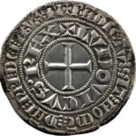 France Louis IX dit Saint Louis Gros tournois à l'étoile 1266-1270