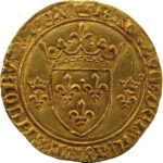 France Charles VII Écu d'or à la couronne 1445 Angers