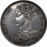 France Henri V 5 Francs 1831