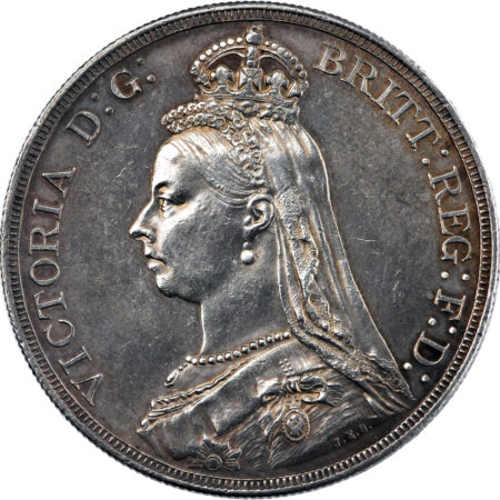 Grande Bretagne Victoria Crown 1887