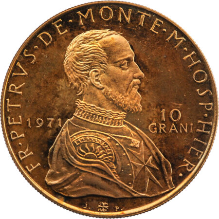 Malte  10 Grani 1971