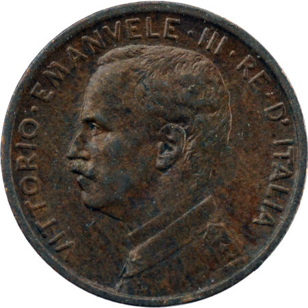 Italie Vittorio Emanuele III Centesimo 1914