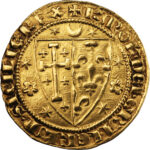 Royaume de Naples Charles Ier d'Anjou Salut d'or (Carlino) 1278-1285