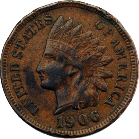 États-Unis  Indian Head Cent 1906