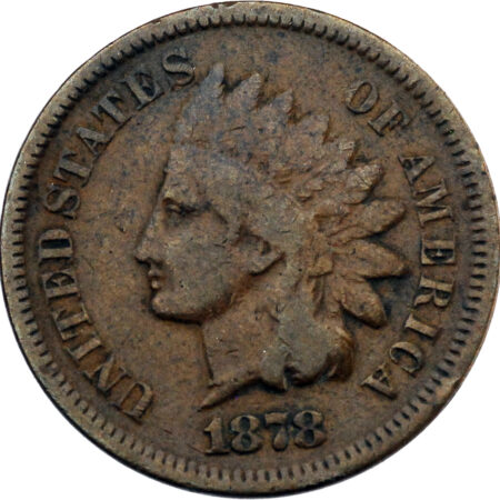 États-Unis  Indian Head Cent 1878