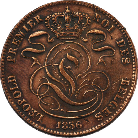 Belgique  5 Centimes 1856