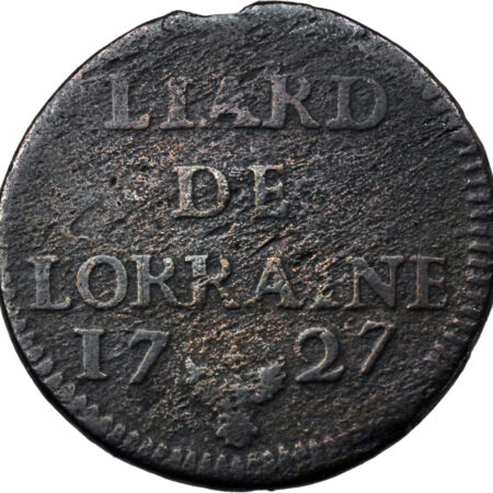 France Léopold Ier Liard 1727 – Image 2