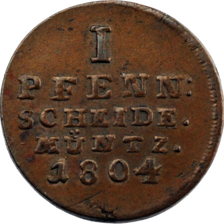 Allemagne Georg III Pfennig 1804 – Image 2