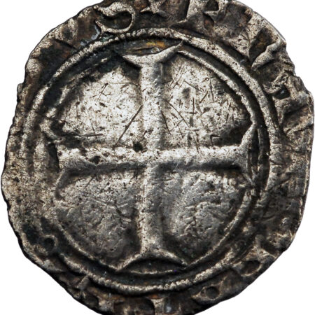 France Charles VII Petit Blanc 1422-1440 – Image 2