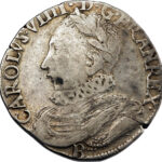 France Charles IX Teston 1575 Rouen