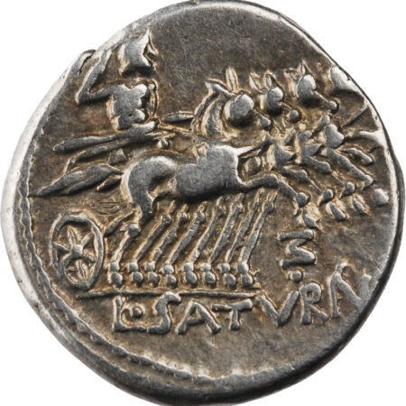Appuleius Saturninus Denier 104 BC Rome – Image 2