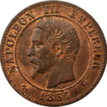 France Napoléon III 2 Centimes 1857 Rouen
