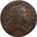 France Louis XV Sol au buste enfantin 1720/19 Reims
