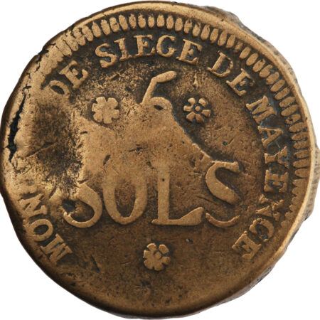 5 Sols Siège de Mayence 1793 – Image 2