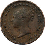 Grande-Bretagne Victoria Half Farthing 1843