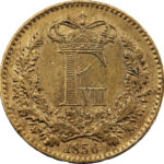 Danemark Frédéric VII 1 Skilling Rigsmont 1856