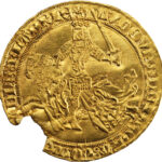 Comté de Flandre Louis de Mâle Franc à cheval 1361-1364 Gand