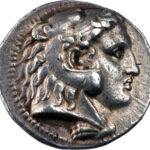 Royaume de Macédoine Alexandre III le Grand Tétradrachme 323/2 BC Memphis