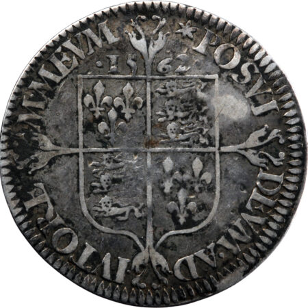 Grande-Bretagne Elizabeth I Sixpence 1562 Londres – Image 2
