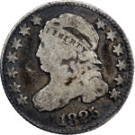États-Unis Capped Bust Dime 1825