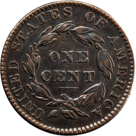 États-Unis Coronet Head Large Cent 1831 Large Letters – Image 2