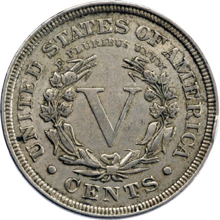 États-Unis 5 Cents Liberty 1883 With Cents – Image 2