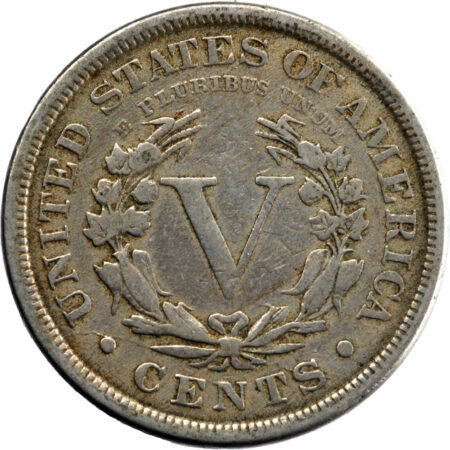 États-Unis 5 Cents Liberty 1889 – Image 2