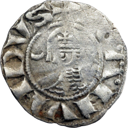 Croisades, Principauté d'Antioche Bohémond III Denier 1163-1201 Antioche