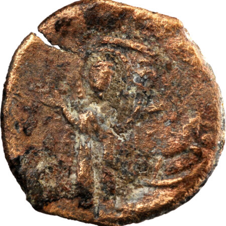 Croisades, Principauté d'Antioche Roger de Salerne Follis 1112-1119 Antioche