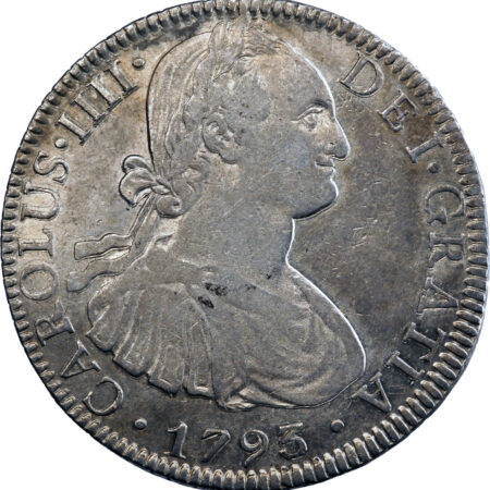 Mexique Charles IV 8 Reales 1793 Mexico