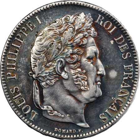 France Louis-Philippe Ier 5 Francs 1839 Paris