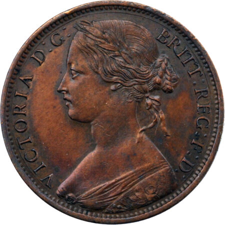 Grande-Bretagne Victoria Penny 1861 Londres