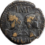 Auguste et Agrippa As 27 BC-14 AD Nemausus - Nîmes