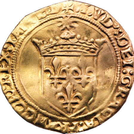 France Louis XII Écu d'or au soleil 1507-1512 Gênes