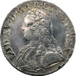 France Louis XV Écu aux branches d'olivier 1726 Riom