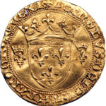 France Charles VII Écu d'or à la couronne 1436 Bourges